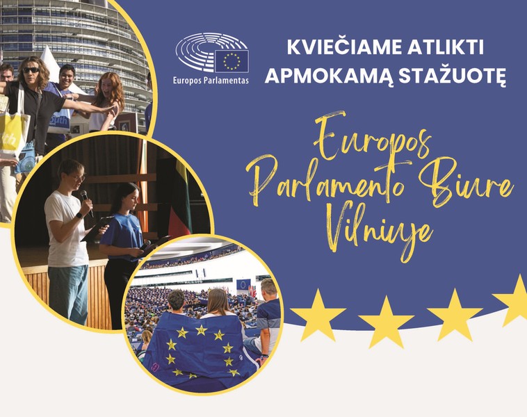 Kviečiame atlikti apmokamą stažuotę!